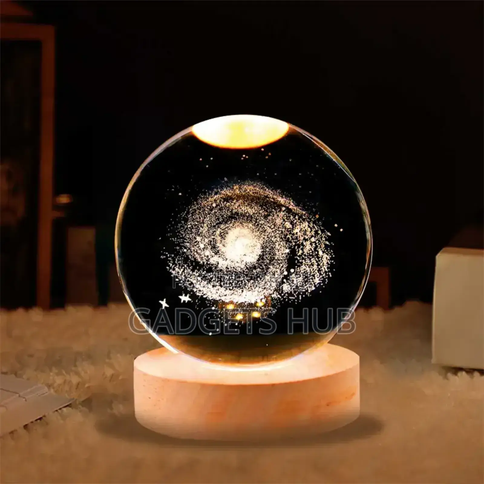 3d Illusion Lamp Wood Led Nightlight for Birthday Gifts
