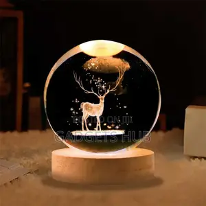 3d Illusion Lamp Wood Led Nightlight for Birthday Gifts