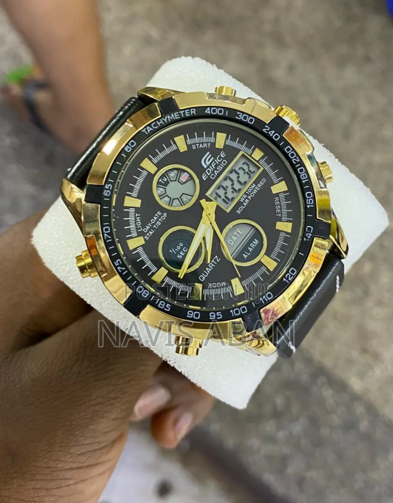 Edfice Genuine Watches Digital and Analogue