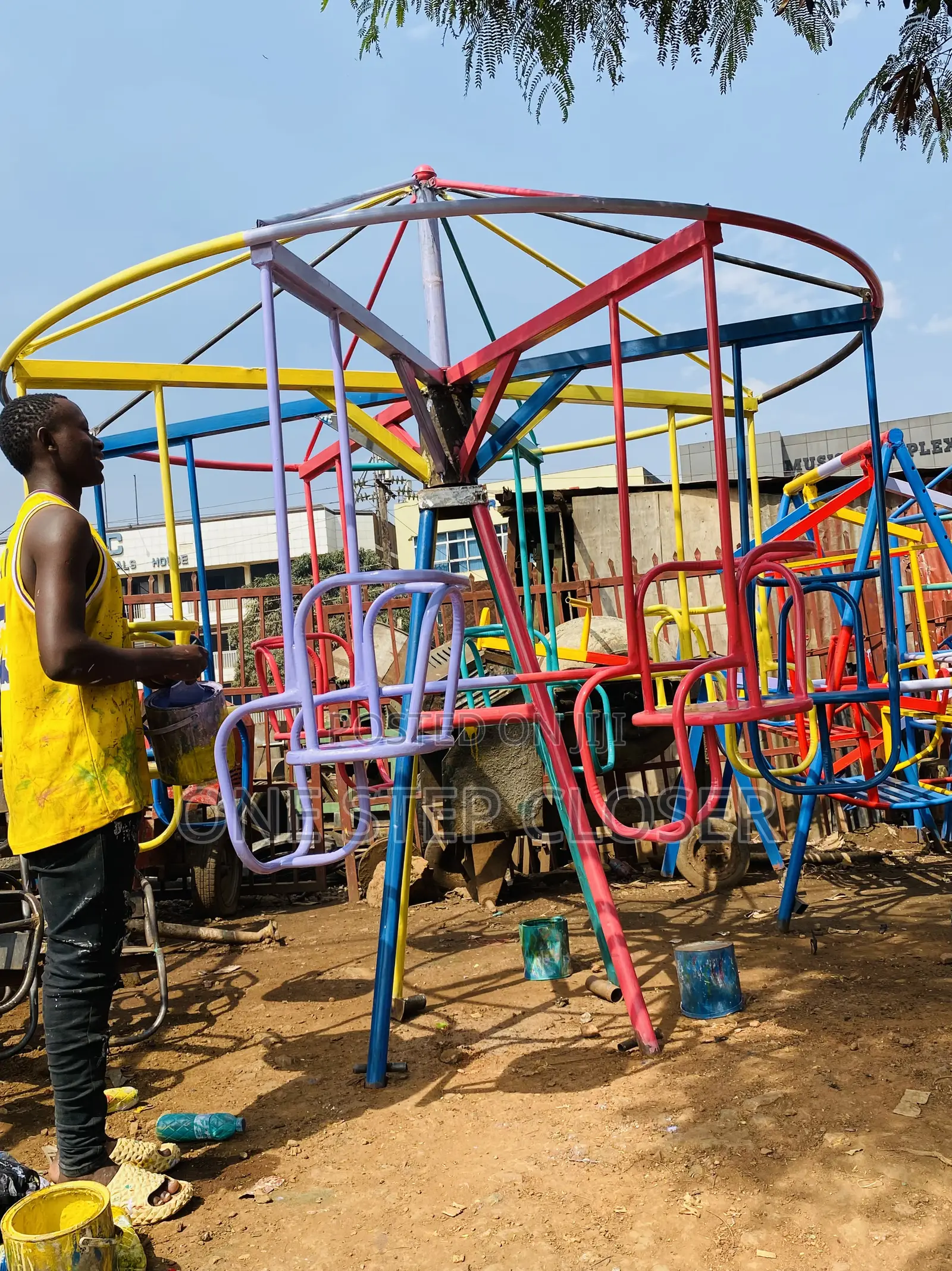 Circus Swing Nun Electric for Kids Play Ground