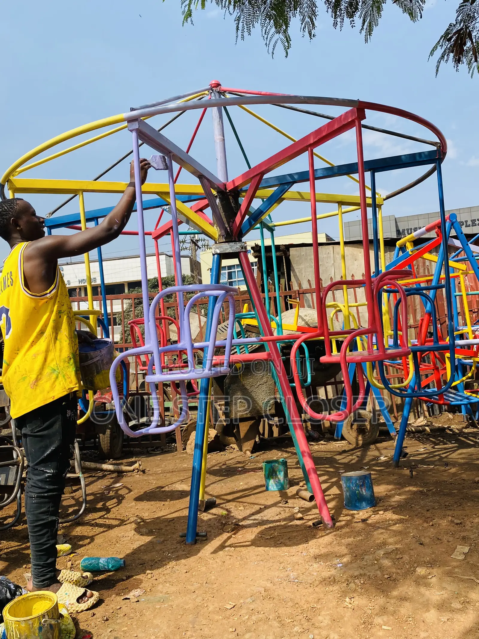 Circus Swing Nun Electric for Kids Play Ground