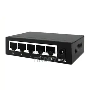 Ethernet Switch 5 Port Rack Mount Gigabit Poe