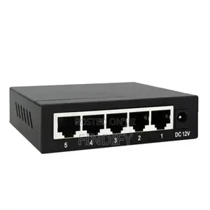 Ethernet Switch 5 Port Rack Mount Gigabit Poe