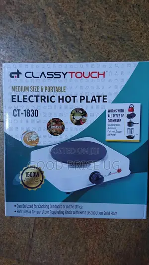 Classy Touch Single Electric Hotplate
