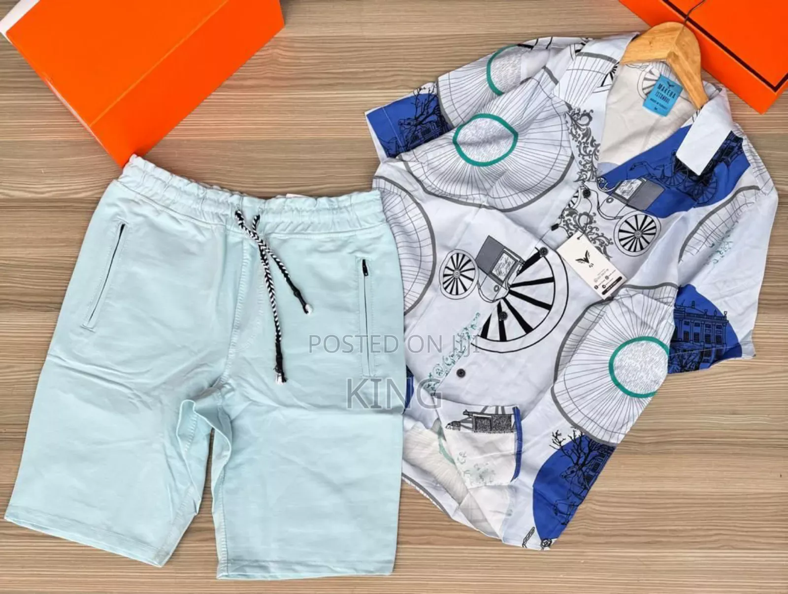 Praise Vintage Set. Shirt/Short