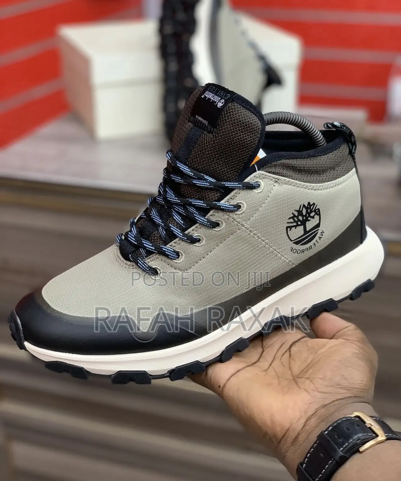 Original Grey Timberland Winsor Trail Casual Hiking Boots
