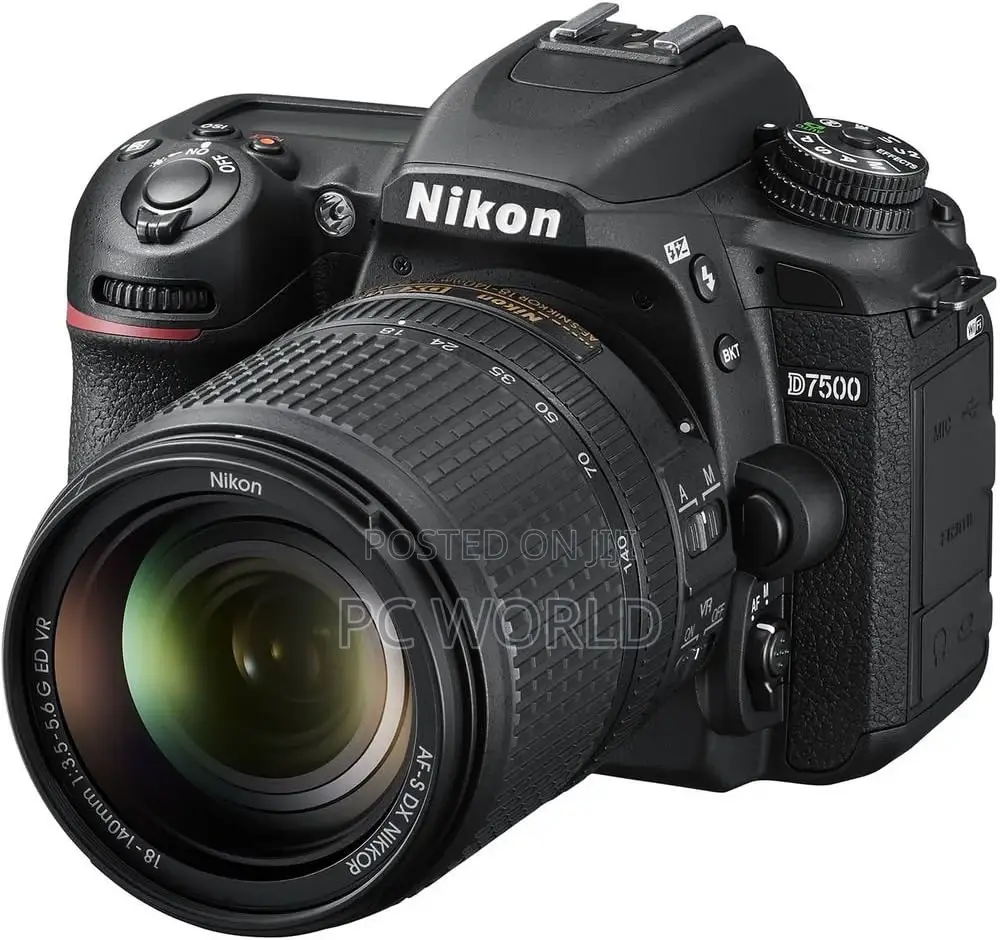 Nikon D7500 DSLR Camera With 18-140mm Lens