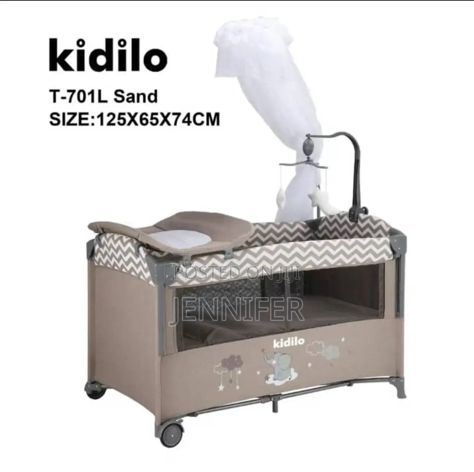 Kidilo Baby Bed With Mosquito Net