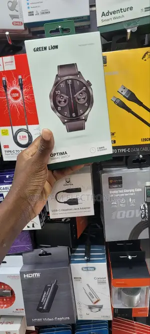1.43-Inch Optima Smartwatch/Green Lion Heart Rate Smartwatch