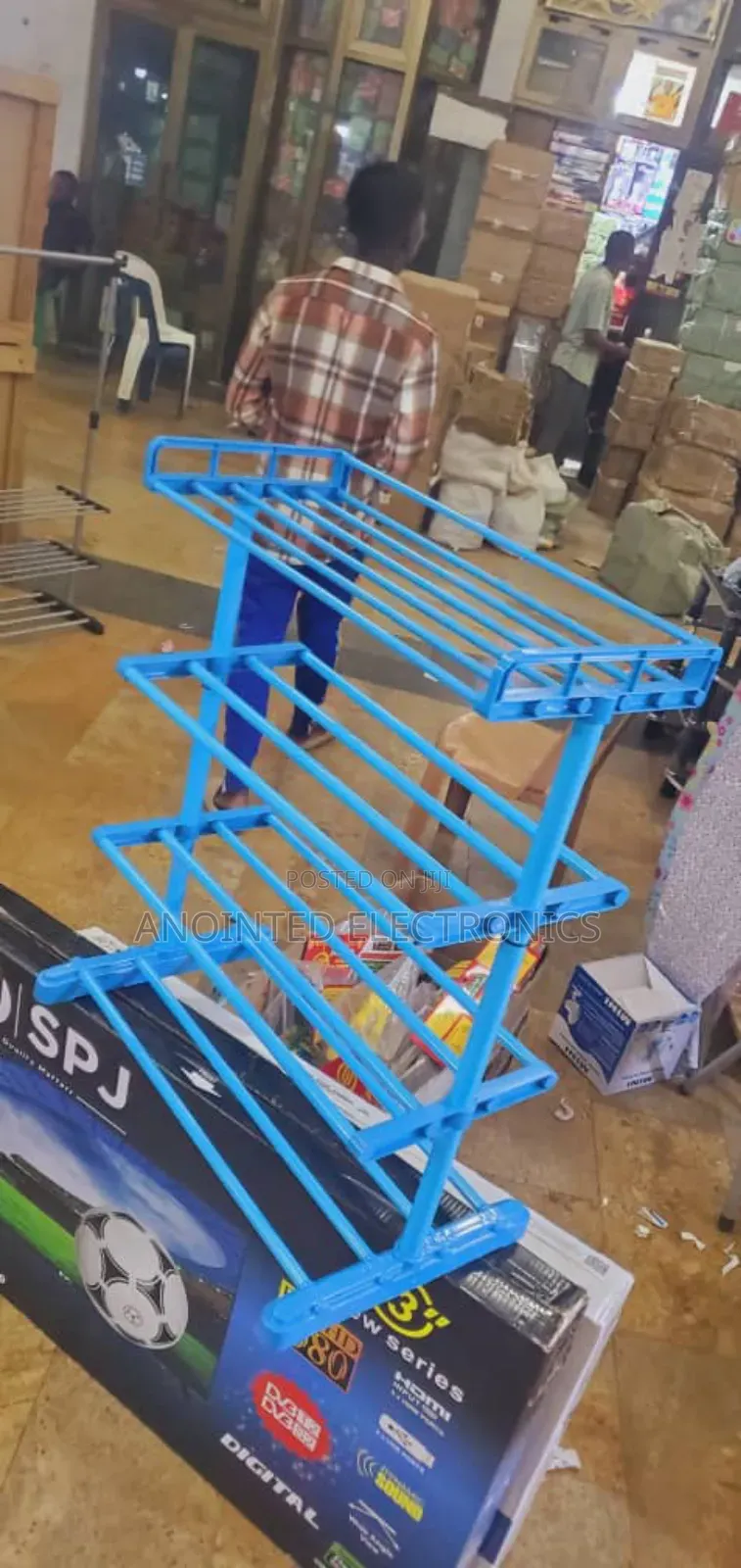 Shoe Racks Blue