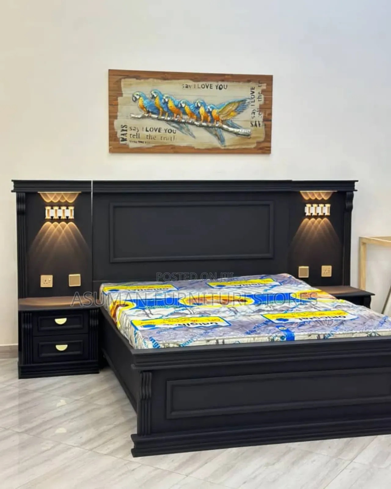Modern 6x6ft Wood Bed Call Us On