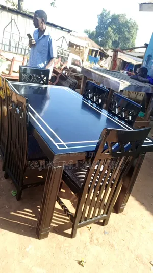 6seater Dinning Table Mahogany Readily Available