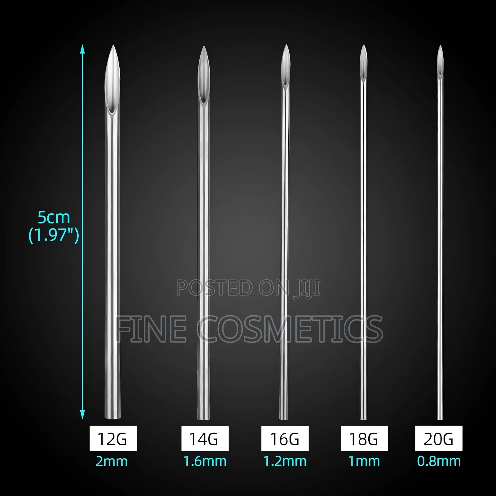 100PCS Wholesale New Body Piercing Needles (100 Needles)