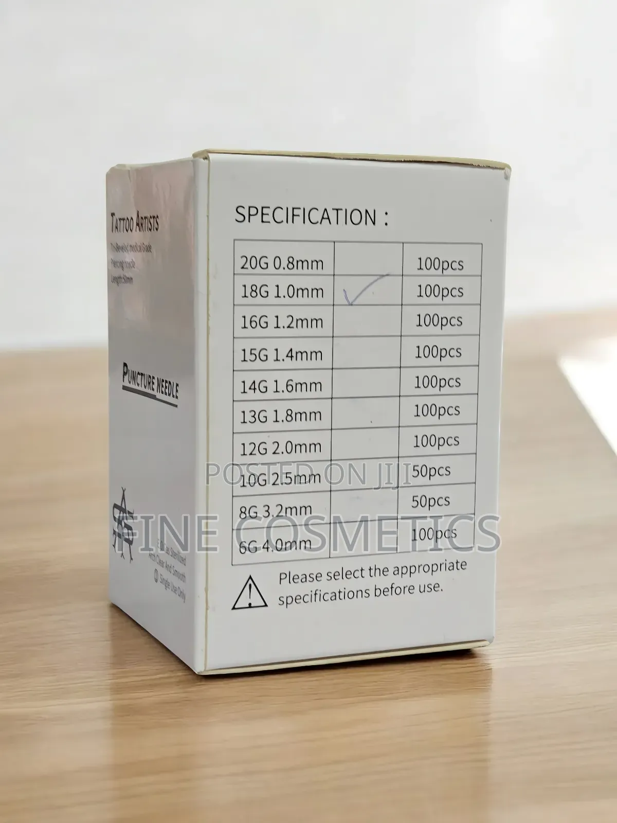 100PCS Wholesale New Body Piercing Needles (100 Needles)