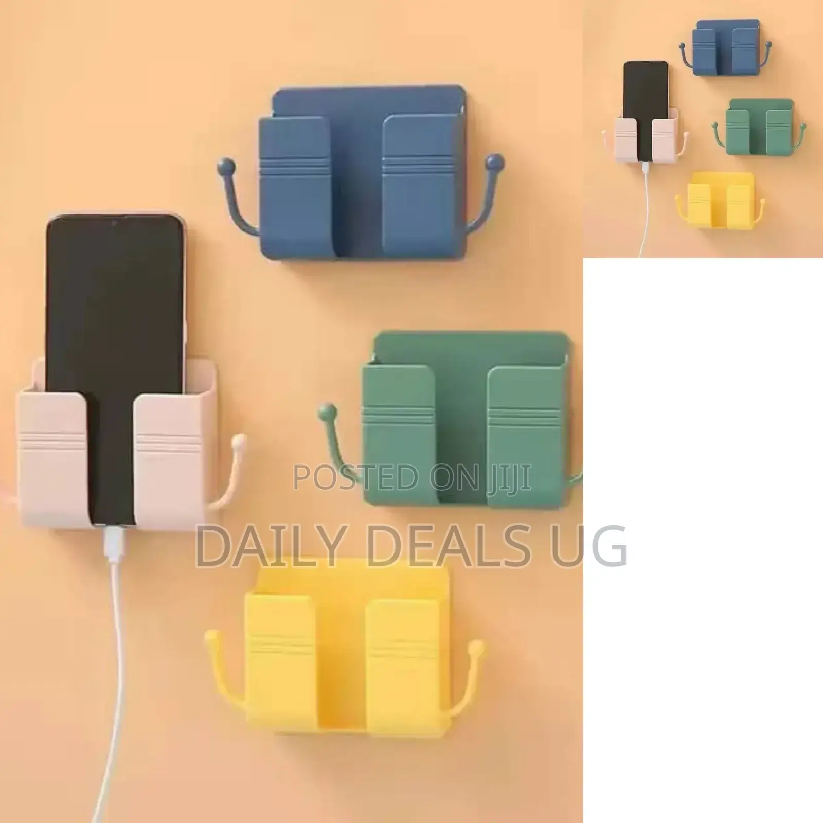 Mounted Phone Charger Holder