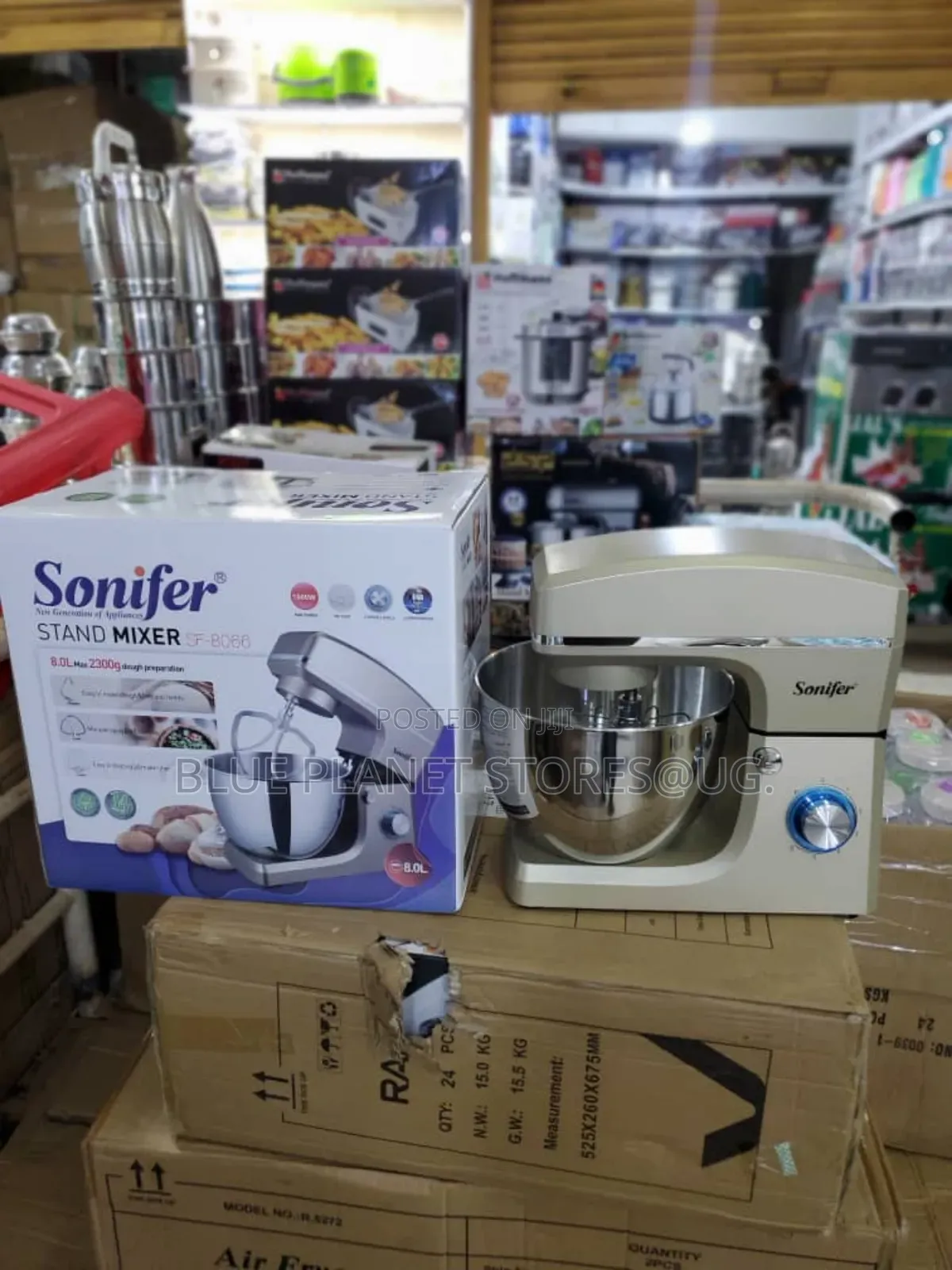 SONIFER 8.0litres Stand Mixers \\ 1500watts \\ SF-8066