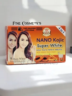 New Nano Soap, 7days Kojic Whitening Gluta Papaya Goat Milk