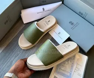 Classic Leather Brunello Cucinelli Sandals in Stock