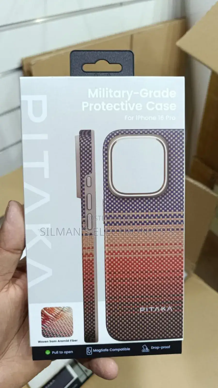 Pitaka Protective Case for iPhone 16 PRO