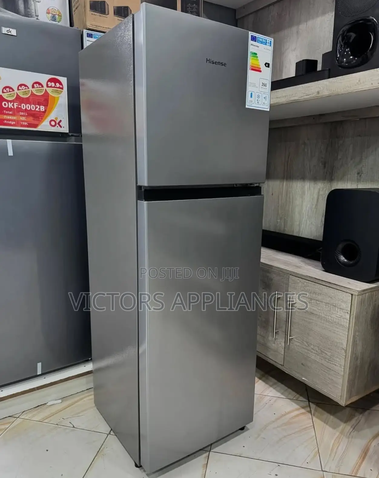 Hisense 200L Double Door Refrigerator NEW MODEL 2025