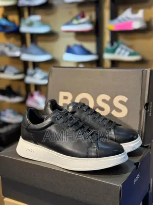 New Boss Classic Leather Sneakers in Stock