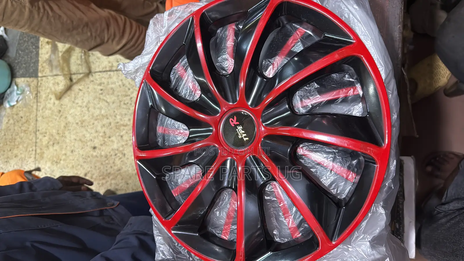 Red Product Wheel Caps