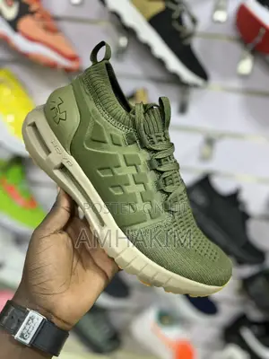 Classic Army Green Under Armour HOVR Phantoms in Stock
