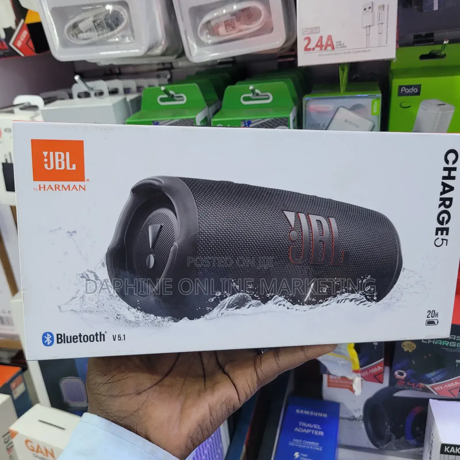 JBL Wireless Speaker/ Charge 5 JBL Portable Speaker