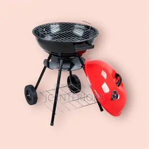 Apple Shaped Round BBQ Stove Trolley