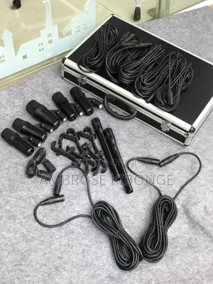 Full Kit SH-DKT-7B Shure Professional Dynamic Kit Microphone