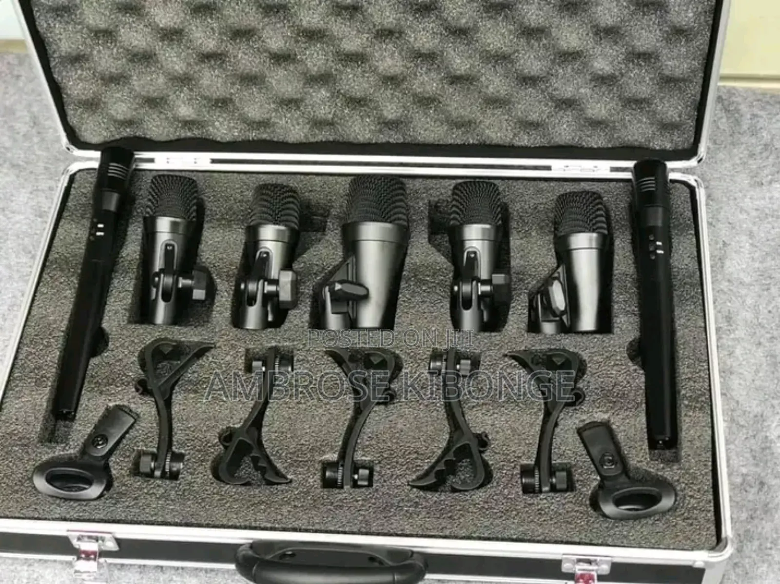 Full Kit SH-DKT-7B Shure Professional Dynamic Kit Microphone