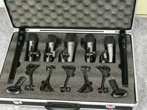 Full Kit SH-DKT-7B Shure Professional Dynamic Kit Microphone