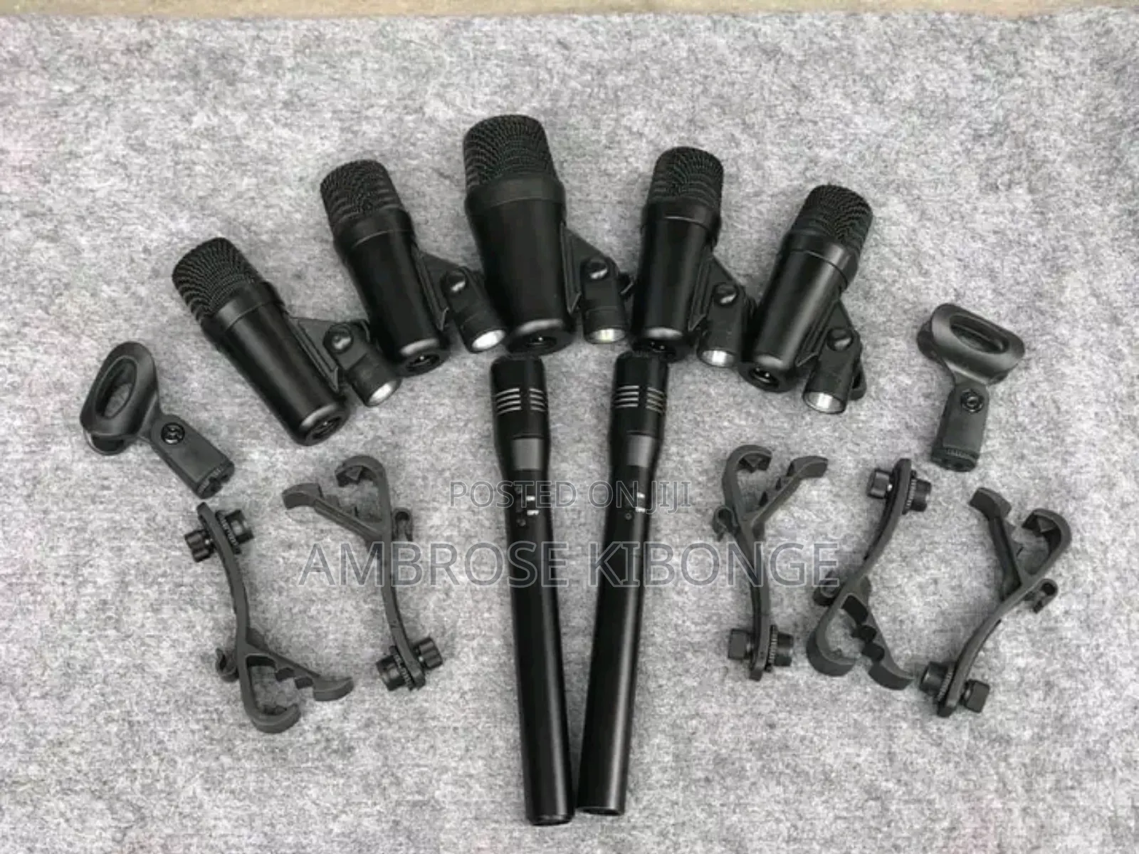 Full Kit SH-DKT-7B Shure Professional Dynamic Kit Microphone