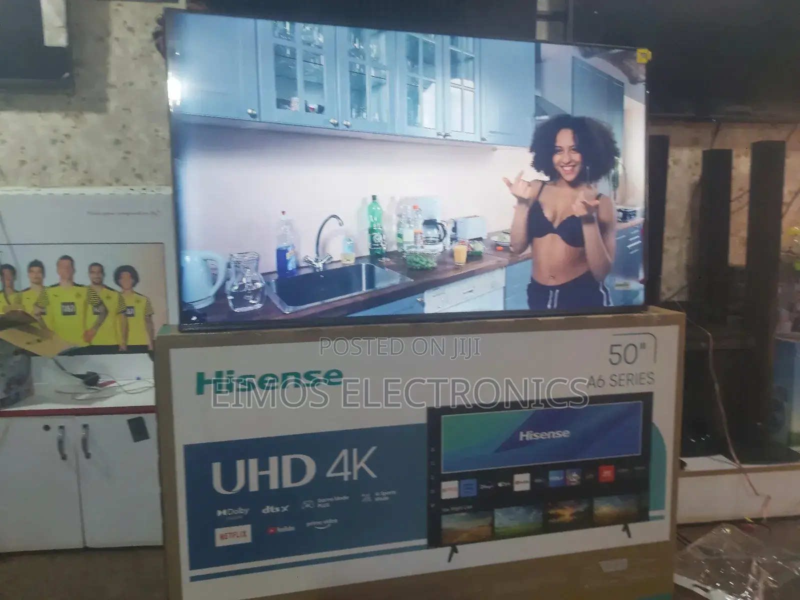 Hisense A6 Series Smart Digital 50"