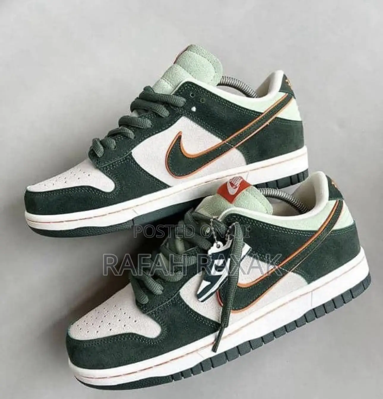 Original White/Green Nike Sb Dunk Low X Otomo Katsuhiro Shoe