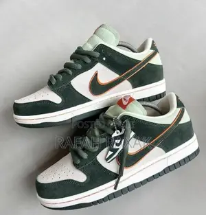 Original White/Green Nike Sb Dunk Low X Otomo Katsuhiro Shoe