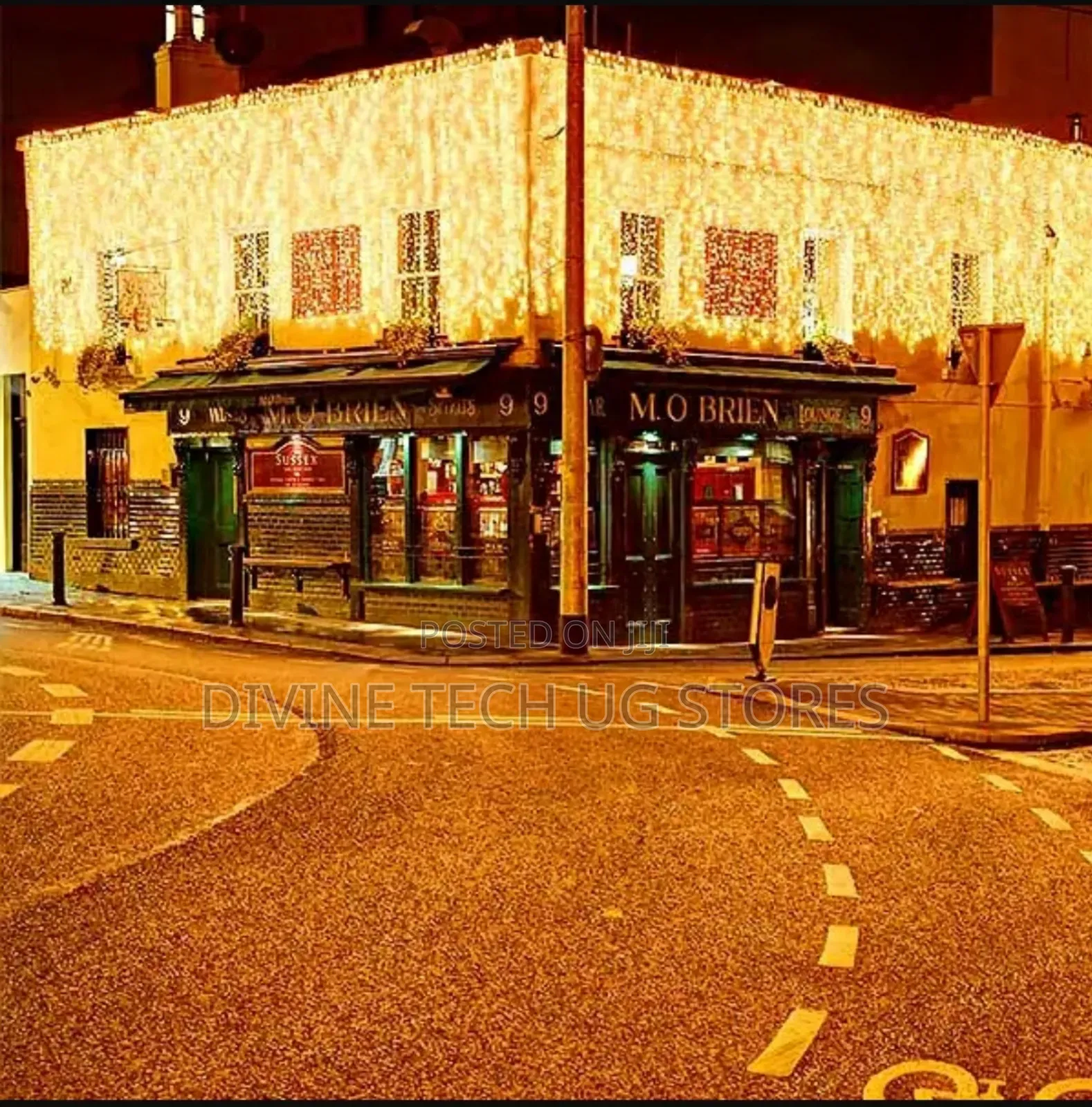 Christmas Outdoor Indoor Curtain Lights Water Fall 3 X 3m