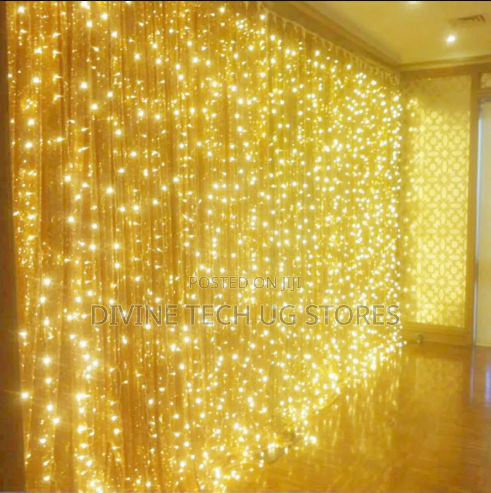 Christmas Outdoor Indoor Curtain Lights Water Fall 3 X 3m