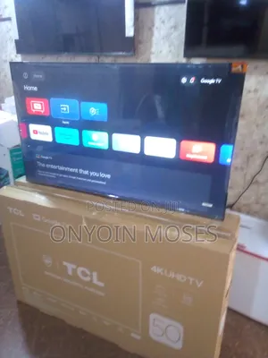 New 50 Inches TCL Google Tv