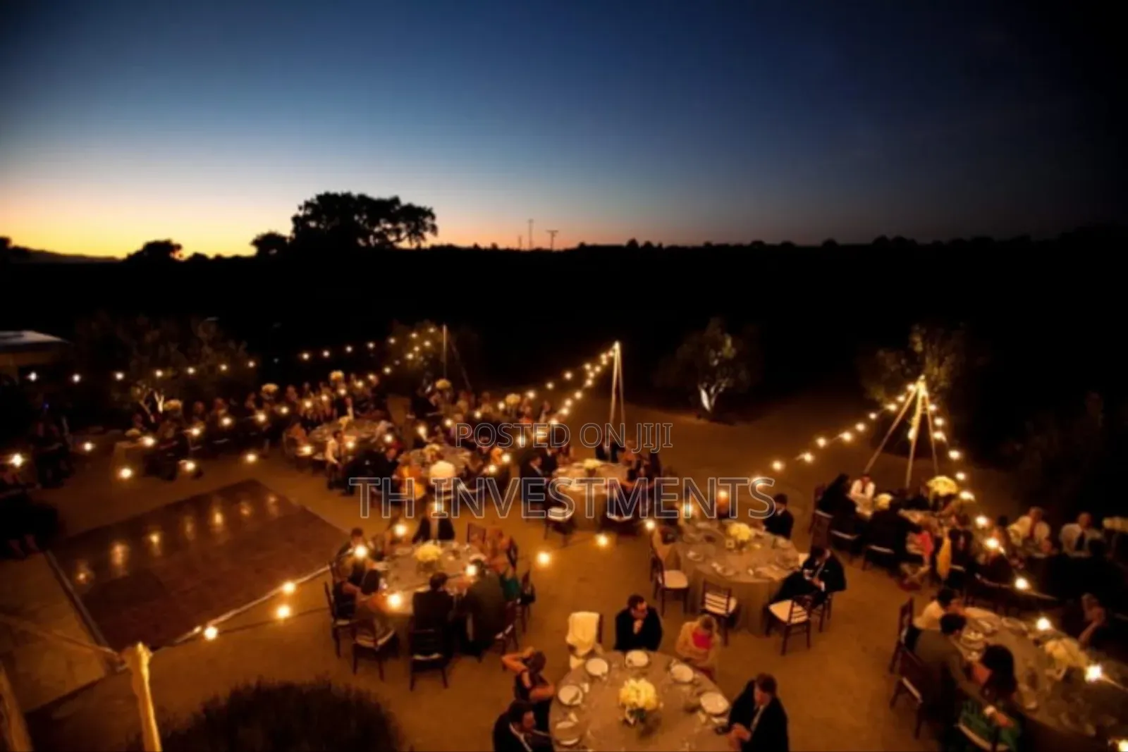 Outdoor Garland Lights, Colorful Bulbs - 5meters