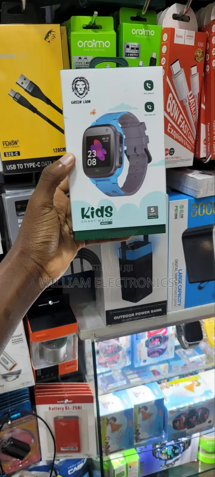 Kids Smart Watch/Green Lion Two-Way Calling Smart Wat