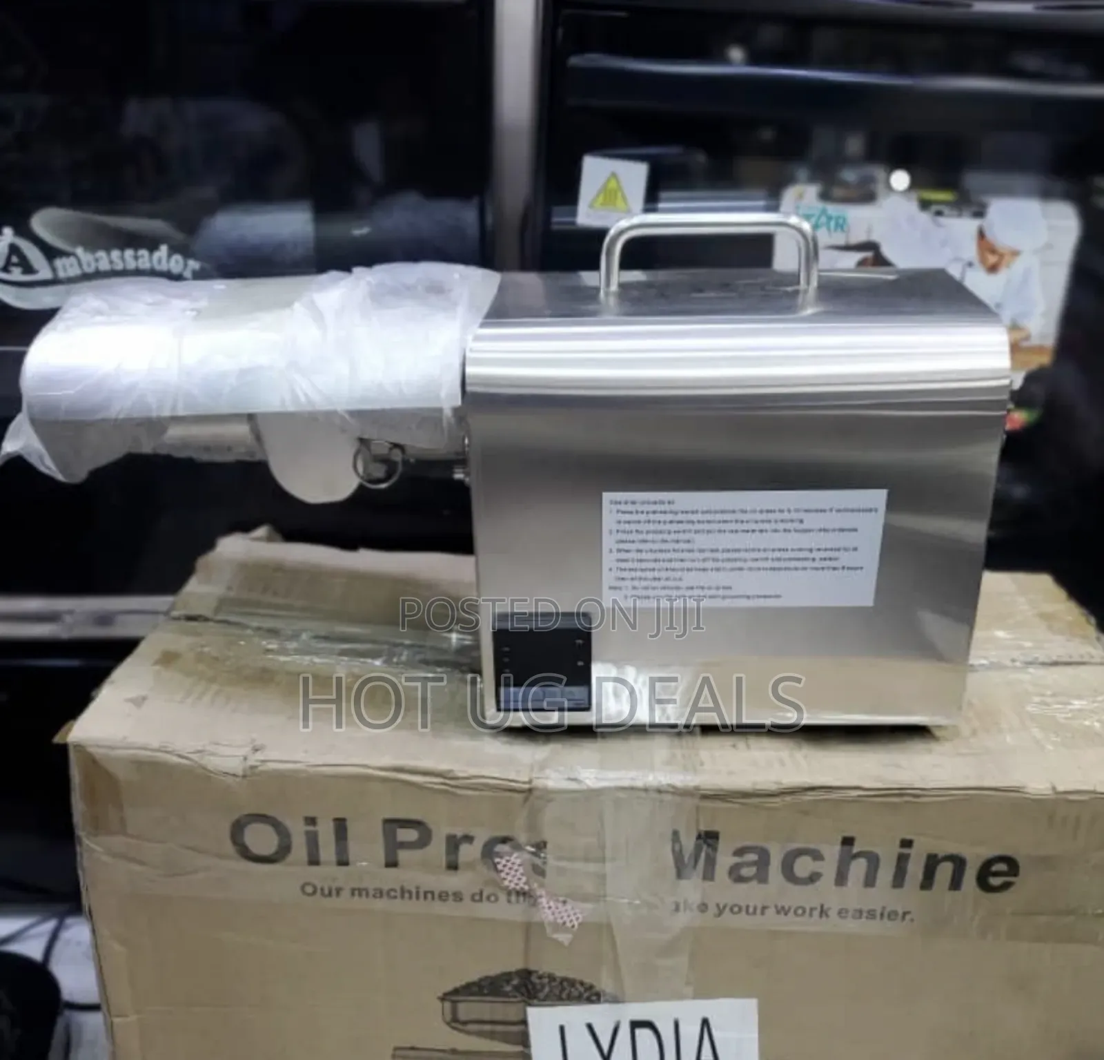 Edible Oil Press Machine Stainless Steel