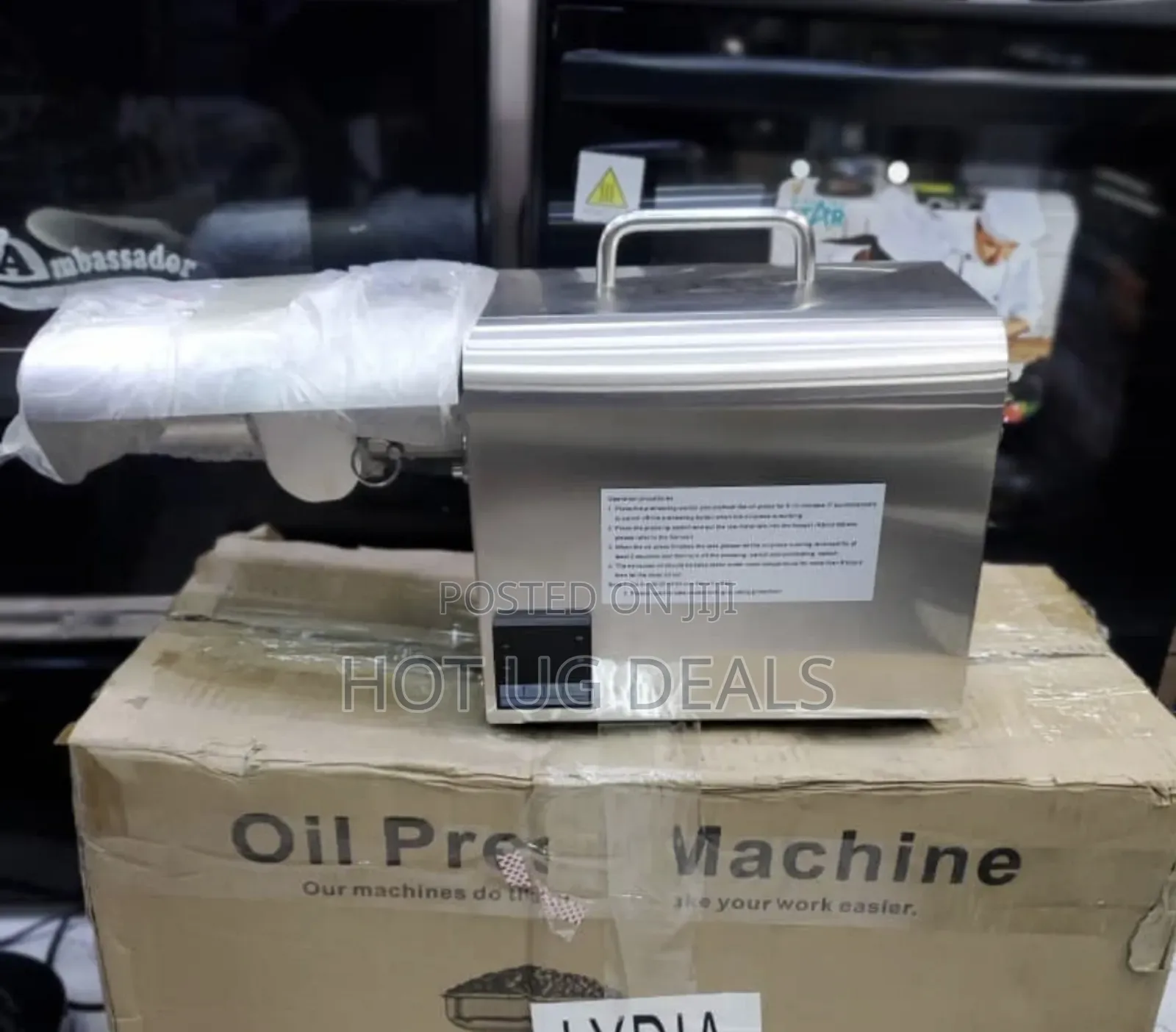 Edible Oil Press Machine Stainless Steel