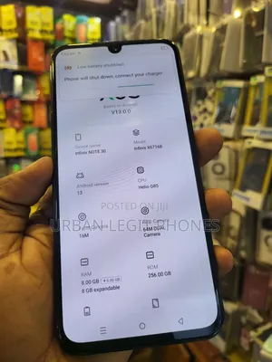 Infinix Note 30 256 GB Black