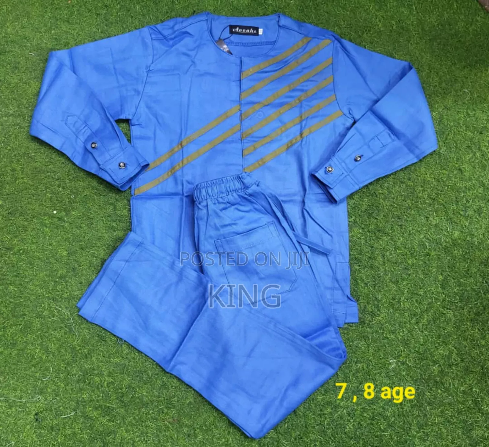 Cozy Boys/Kids Ankara Suit