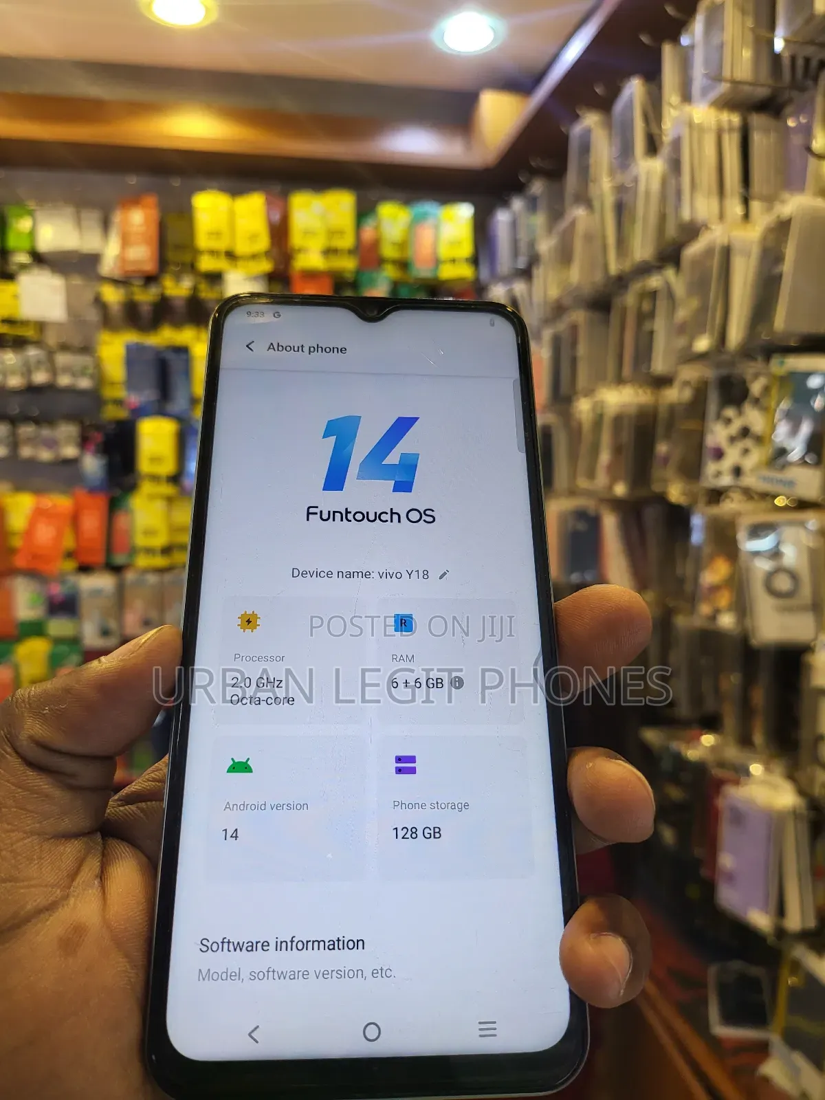 New Vivo Y18 128 GB White
