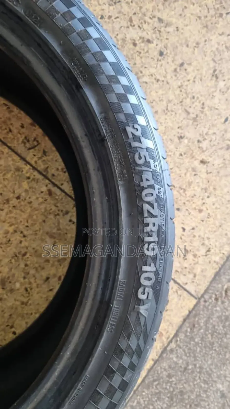 275/40r19 Radar Foreign Used Tyres