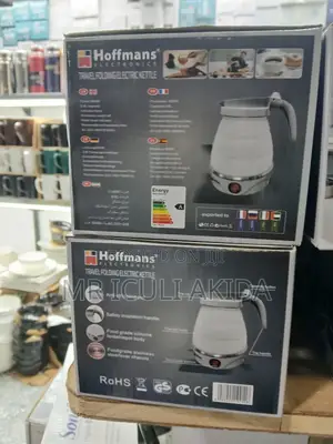 Hoffman's Portable Travel Folding Electric Kettle