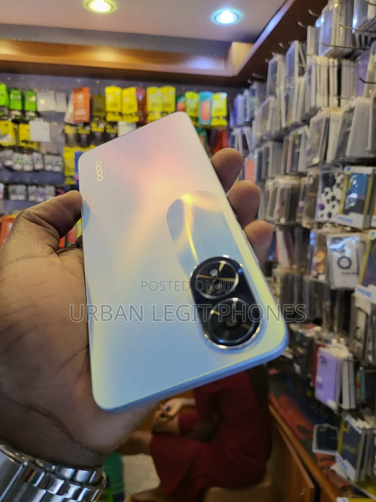 New Oppo A18 64 GB White