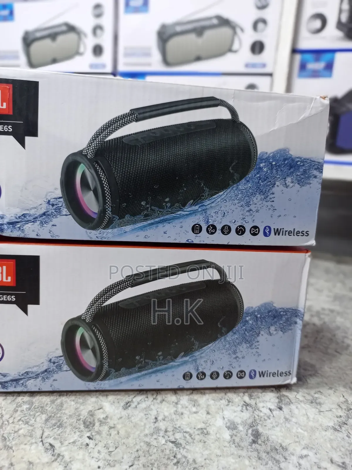 JBL Charge6s RGB Portable Speaker